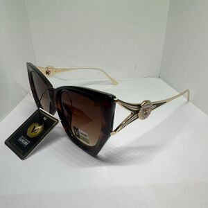 VG Tortoise Luxury Designer Cat Eye Sunglasses UV400 Fashion Statement